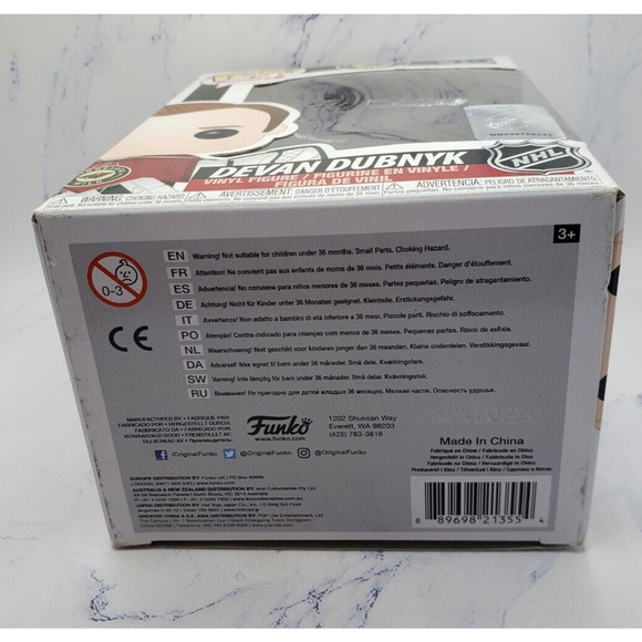 Funko Pop! Hockey NHL Minnesota Wild Devan Dubnyk #19 Vinyl Figure - Picture 16 of 16